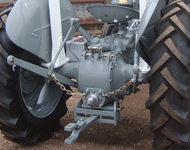 Vintage tractor fully restored.