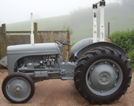 Vintage Ferguson TE20 tractor fully restored.